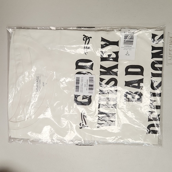 ❤️NWT VINTAGE TORRID GRAPHIC TEE - GOOD WHISKEY COCKTAIL - PLUS SIZE - Picture 12 of 16
